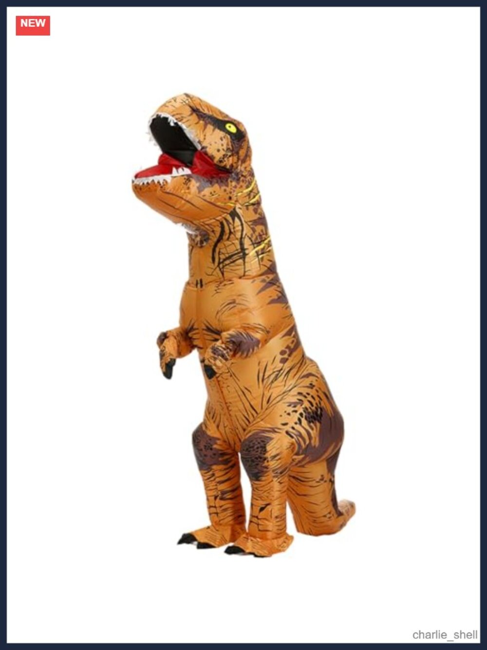 Inflatable T-Rex Dinosaur Costume Adult Funny Halloween Cosplay
